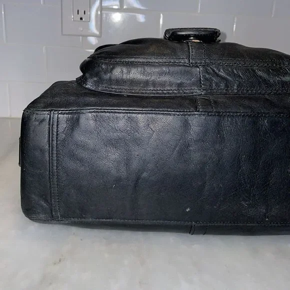 Coach Courtney Leather Dome Satchel Bag - Picture 8 of 16